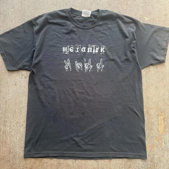 90s Grail Gary Heidnik Serial Killer Sign Language “Kill” Shirt Size Large